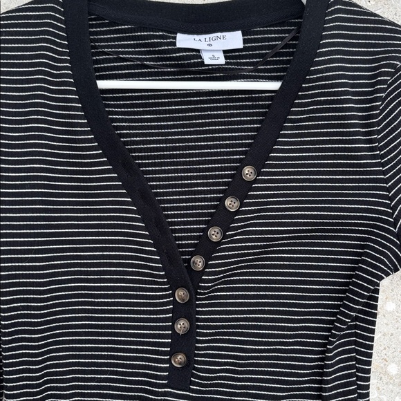 La Ligne x Target Striped Bodysuit - Picture 3 of 5